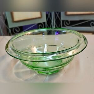 Hazel Atlas Mixing Bowl  Glows
